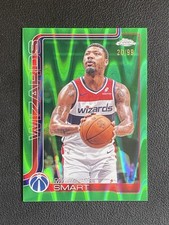 Marcus Smart 2025-26 Topps Chrome RayWave Green Refractor Base /99 #224