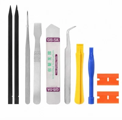 10-in-1 Phone Repair Tool Kit Pry Tools Spudger Precision Tweezer for Cell Phone - Image 1 of 4