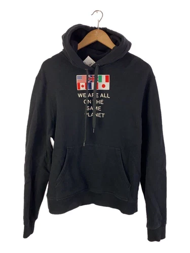 Felpa con cappuccio BURBERRY LONDON M cotone nero usata