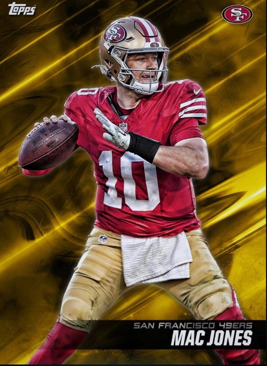 Topps NFL - Mac Jones - Free Pack Friday 26 S1 Gold