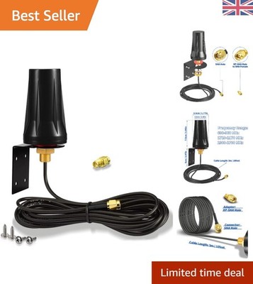 Aussenbereich wasserdichte 4G LTE Antenne mit SMA Stecker - 5dBi omnidirektional
