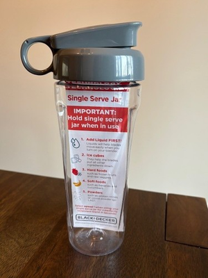 #ad Black And Decker Power Crush Single Serve 18 Oz Container $9.99