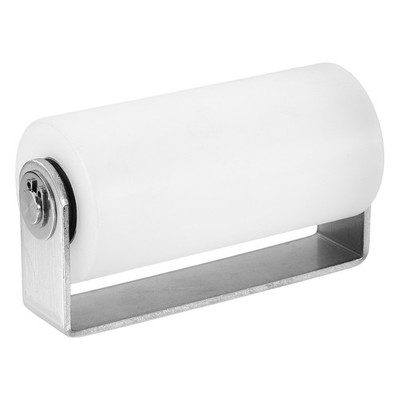 Slide Gate Guide Roller 4'' Nylon Sliding Gate Guider 1.89'' Dia White