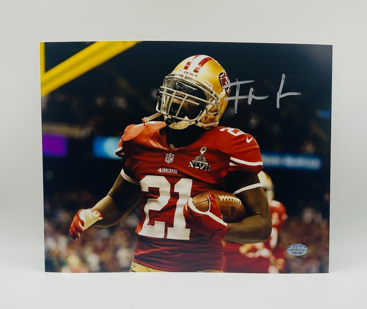NFL フランク・ゴア　サイン入りユニホーム　SF 49ers NFL San Francisco 49ers Frank Gore #21 Autographed Jersey Signed