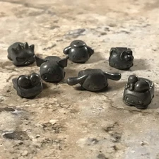 MONOPOLY HELLO KITTY AND FRIENDS BOARD GAME METAL 7 REPLACEMENT TOKENS