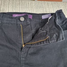 Gloria Vanderbilt Amanda Jeans Womens 4 Straight Leg Missy Short Studded Pockets