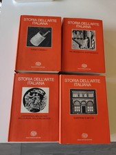 STORIA DELL'ARTE ITALIANA - EINAUDI  Quattro Volumi