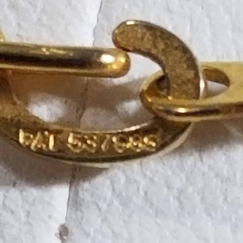 Marvella Pat 537985 twisted small faux pearl necklace 1.1691 - Image 4 of 4