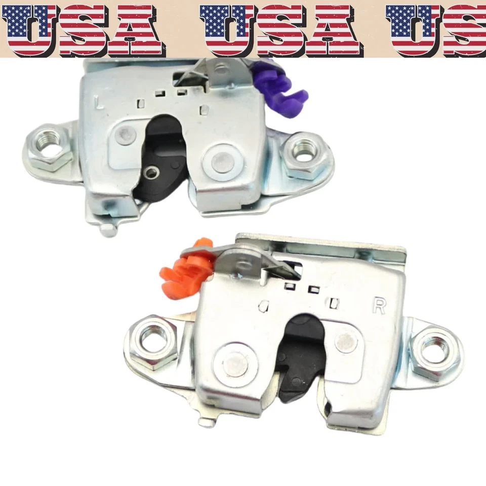 Cerradura de pestillo de puerta trasera izquierda+derecha 2 piezas para Toyota Tundra 2000 2001 2002-2006 Foto 3 de 4