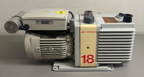 Edwards E1M18 Single Stage Rotary Vane Vacuum Pump 208V A34324904