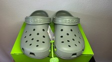 New Crocs Classic Clogs Moss Green Unisex US Women's 8 Mens 6 J5 NWT