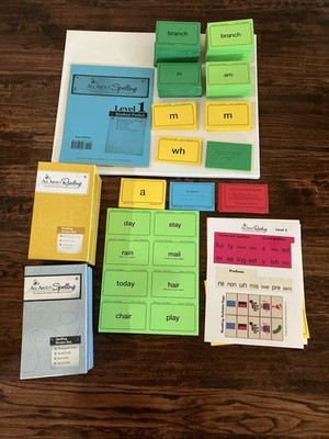 All About Reading / All About Spelling Hundreds Of Flash Cards SEE DESCRIPTION