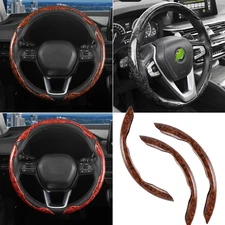 3pcs 15in For Lexus Car Steering Wheel Cover Accessories Anti-Slip Protector