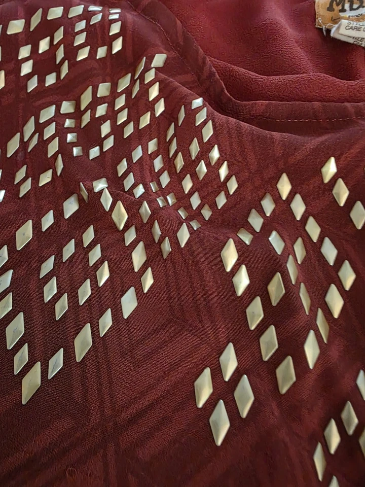 Top MUDD Rojo Camisola Estilo Tanque Forrado XL Foto 4 de 4