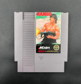 Rambo (Nintendo Entertainment System, NES) In Box w/ Sleeve