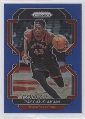 2021-22 Panini Prizm Blue Prizm 194/199 Pascal Siakam #174 07jg