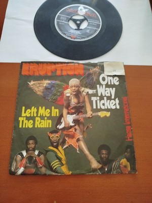Eruption   One Way Ticket / Left Me In The Rain ''7 Single'' Vinyl 