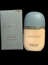 COVER FX Power Play Foundation Shade F2 Buildable Full Coverage