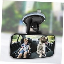 Universal Car Interior Rearview Baby Mirror Wide Angle Convex Mirror Clip-on 