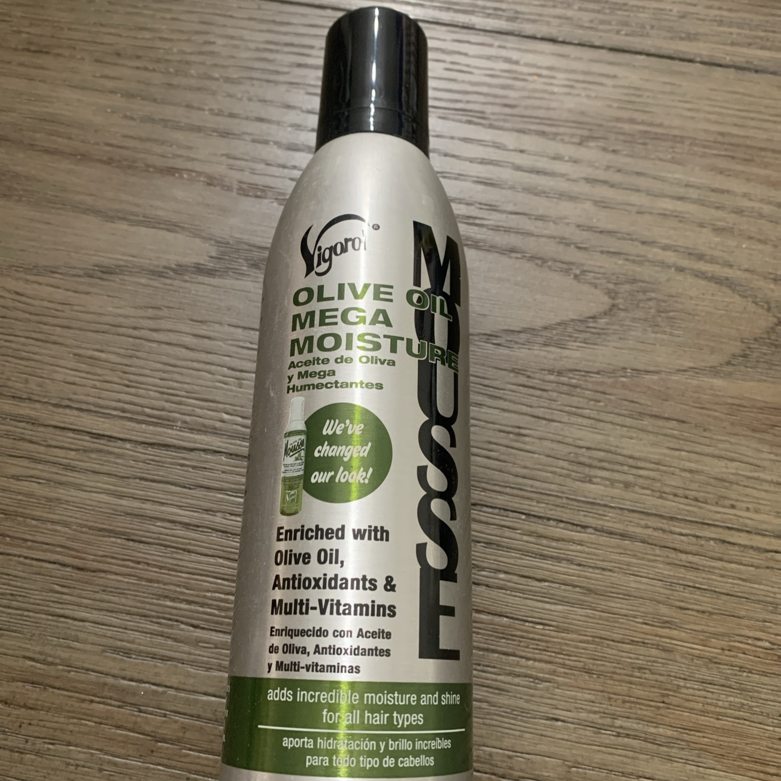 Vigorol Olive Oil Mega-Moisture Mousse - 12 oz
