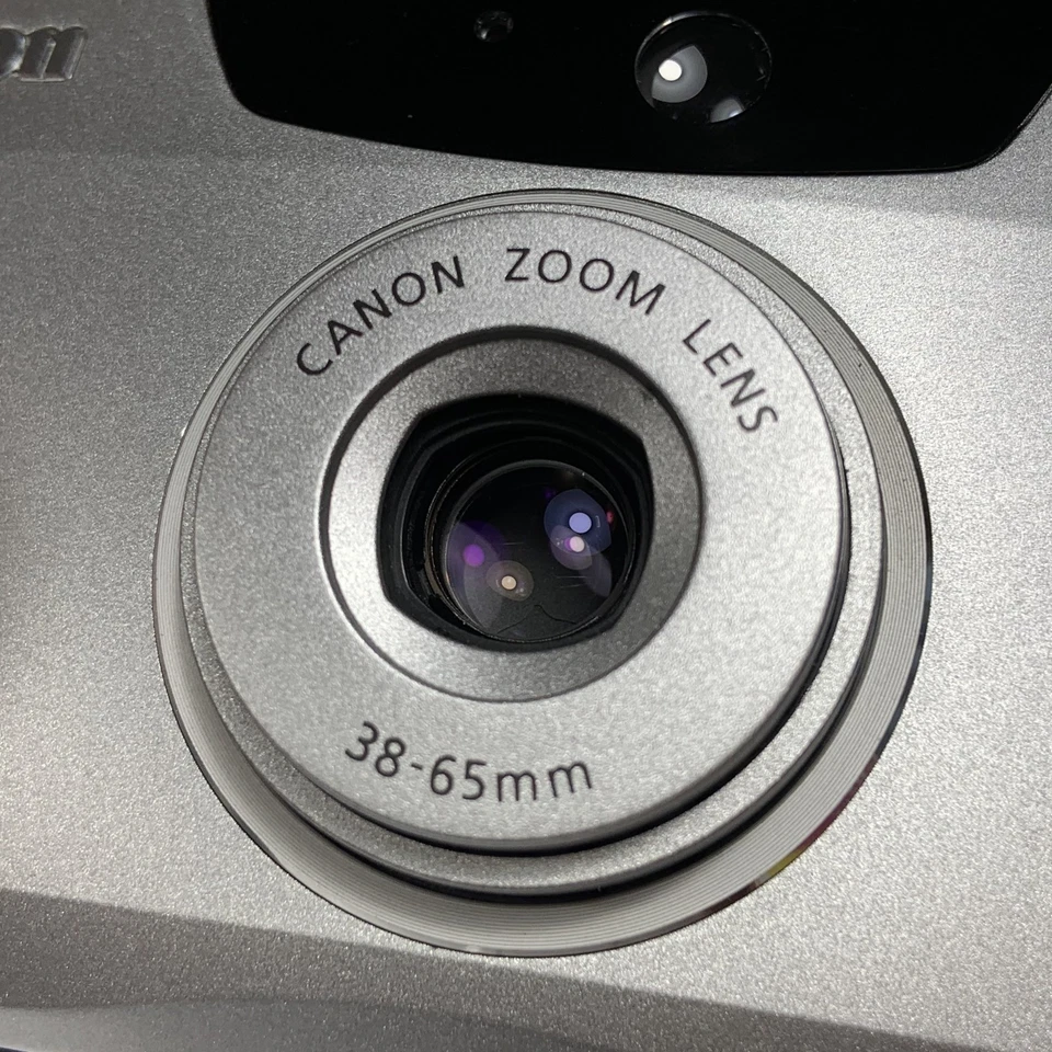 Canon Sure Shot 65 Zoom Date Film Camera SAF 35mm Point & Shoot w/ Case - Tested - Image 4 of 4