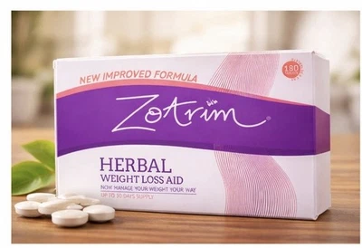 4 x Zotrim Herbal Weight Loss Aid – 180 Tablets – New Improved Formula - image 1 of 2