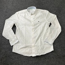 BROOKS BROTHERS Slim Non-Iron Oxford Button-Down Shirt Men's Size L