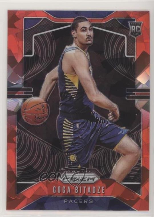 2019-20 Panini Prizm Rookie Red Ice Prizm Goga Bitadze #264 y9z