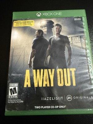 A Way Out Xbox One 2018 CIB Tested Working Excellent Condition Clean Disc Nice