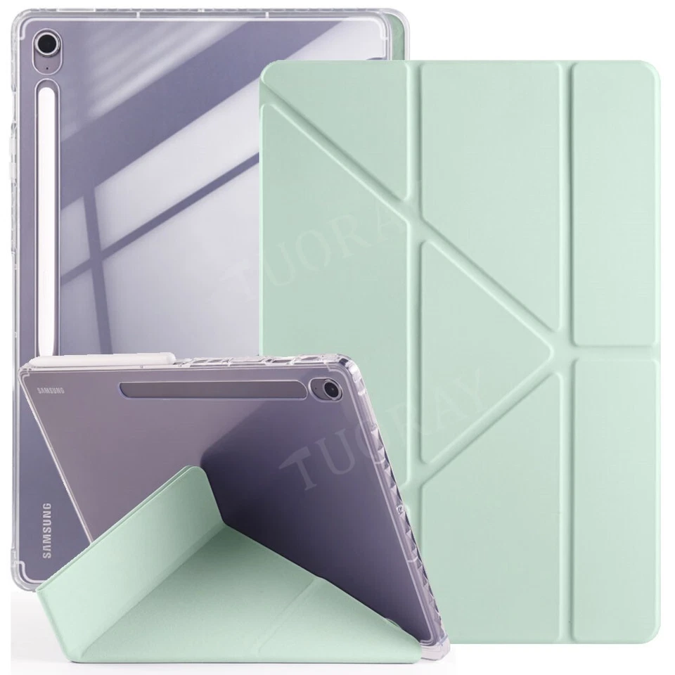 For Samsung Galaxy Tab A9 A9+ A8 S8 S9 FE S10+ Shockproof Case Flip Stand Cover - Image 4 of 4