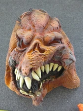 Scary Pumpkin Mask Halloween Jack-O'-Lantern Horror Party Costume