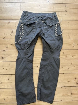 Vintage Marithe Francois Girbaud Archive Cargo Pants Techwear Lace Up size 34/44 - Photo 1/4