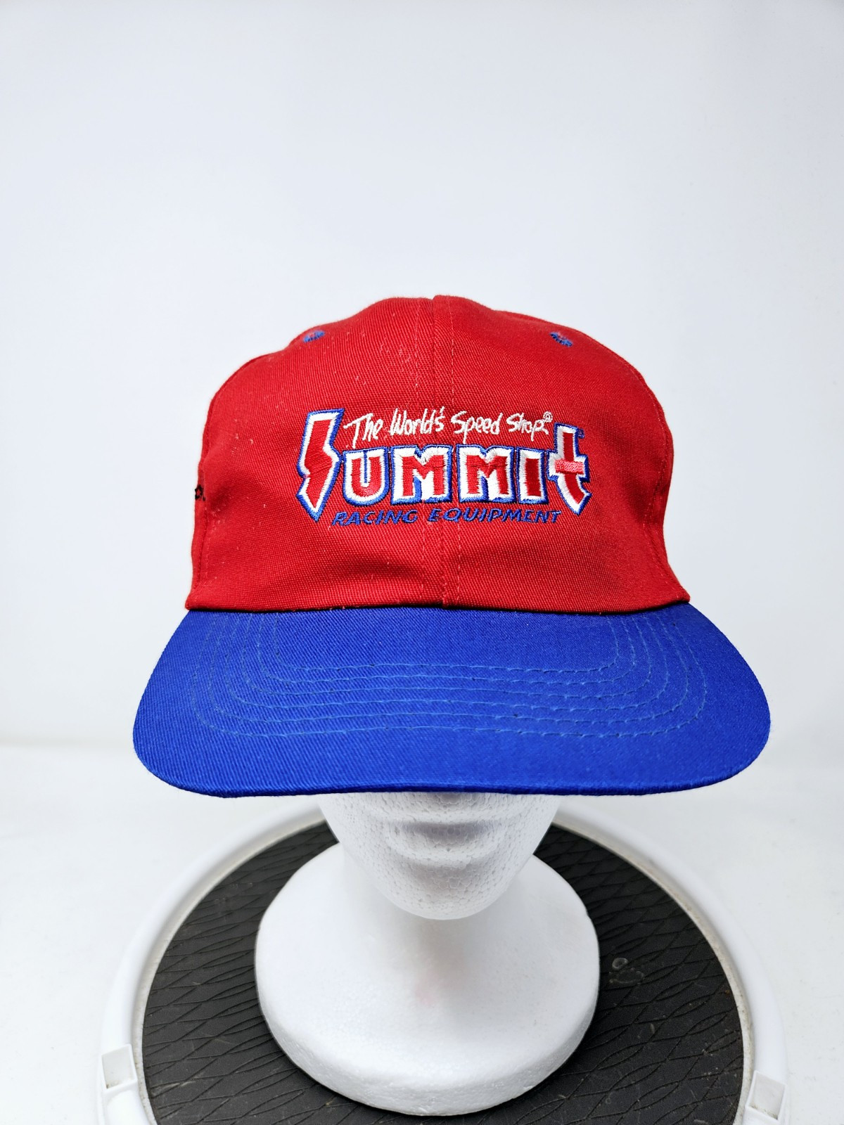 Vintage 90s Summit Racing Snapback Hat Made In USA FAST SHIPPING