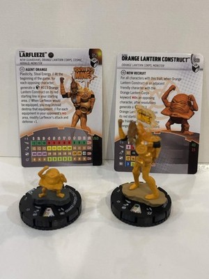 Heroclix Lantern Legacy set Larfleeze #052 Chase figure w/card!