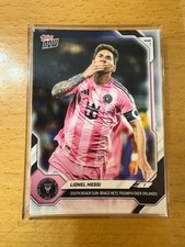 2026 Topps Now MLS 7 LIONEL MESSI SCORES BRACE V ORLANDO INTER MIAMI CF