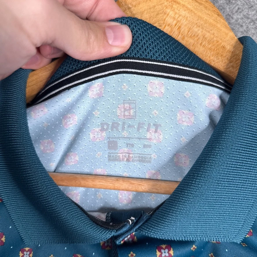 Camisa polo masculina Nike Court 2XL Juan Martin Del Porto 2019 tênis Roland Garros - Imagem 3 de 4