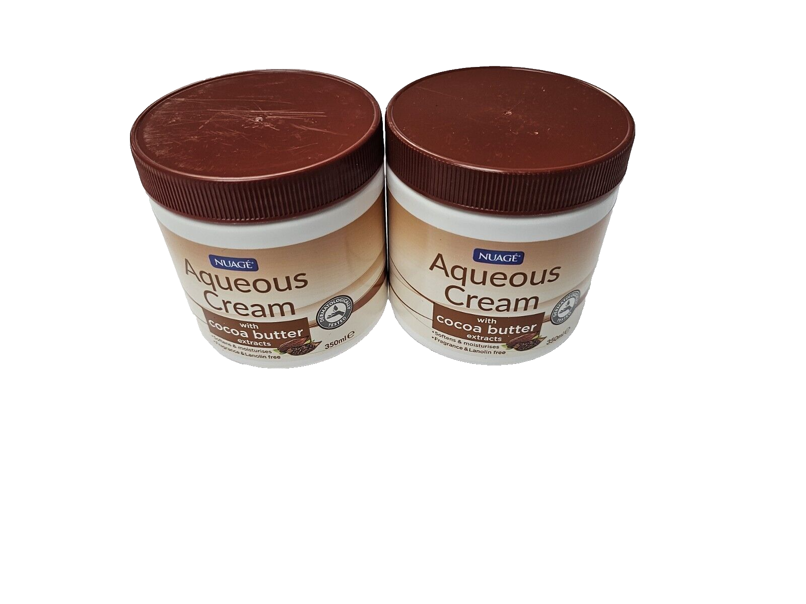 Nuage Aqueous Cream With COCOA BUTTER Extracts Skin Wash Moisturiser