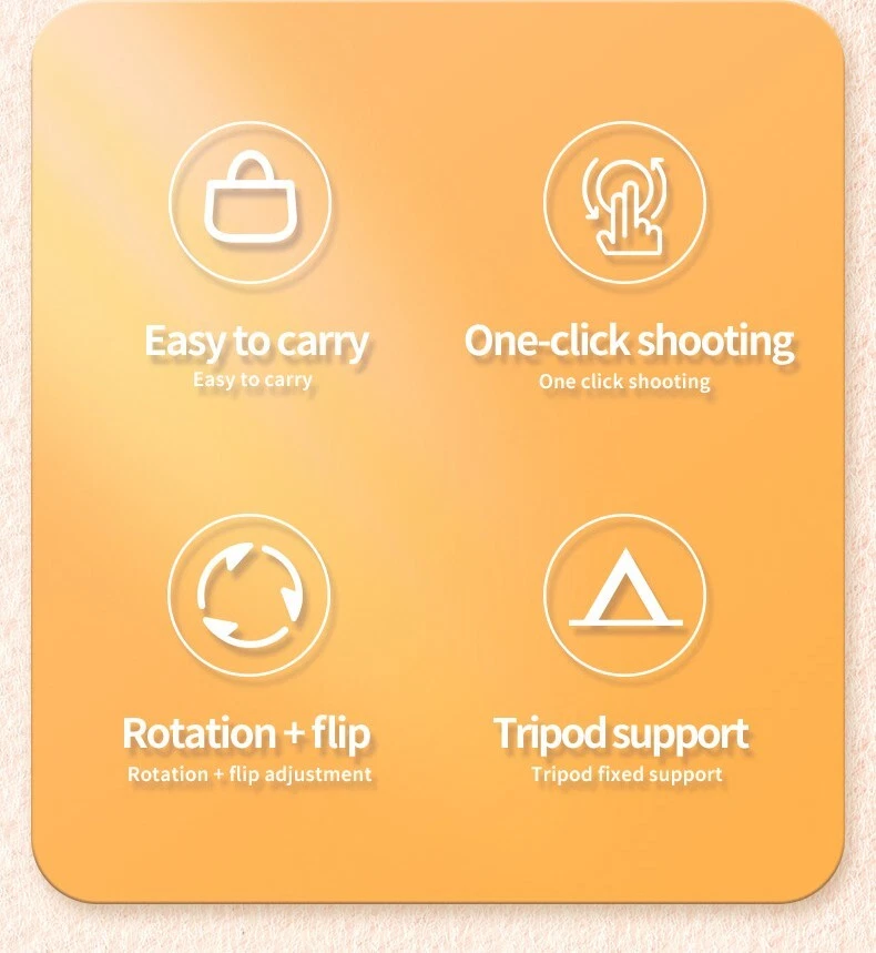 Soporte portátil para selfies palo trípode teléfono escritorio soporte de escritorio para iPhone/Samsung Foto 4 de 4