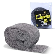 30FT Steel Wool Grade # 1 - Coarse Mice Control, Protect Home, Vents, Gap Filler