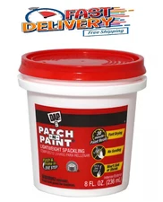 DAP Patch-N-Paint 8 oz. White Premium-Grade Lightweight Spackling Paste