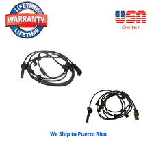 2 Abs Wheel Speed Sensor Rear Left Right Fit Ram 3500 2017-2022 Wo Dual Rear