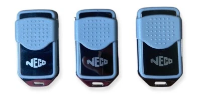 Neco Mark 1 Rollladen Garagentor Fernbedienung Anhänger x3 - Original