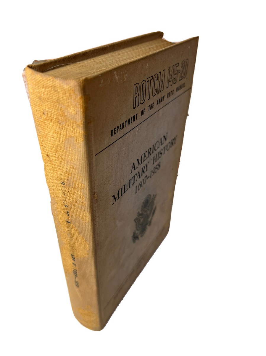 1959 ROTCM 145-20 Dept of The Army Manual American Military