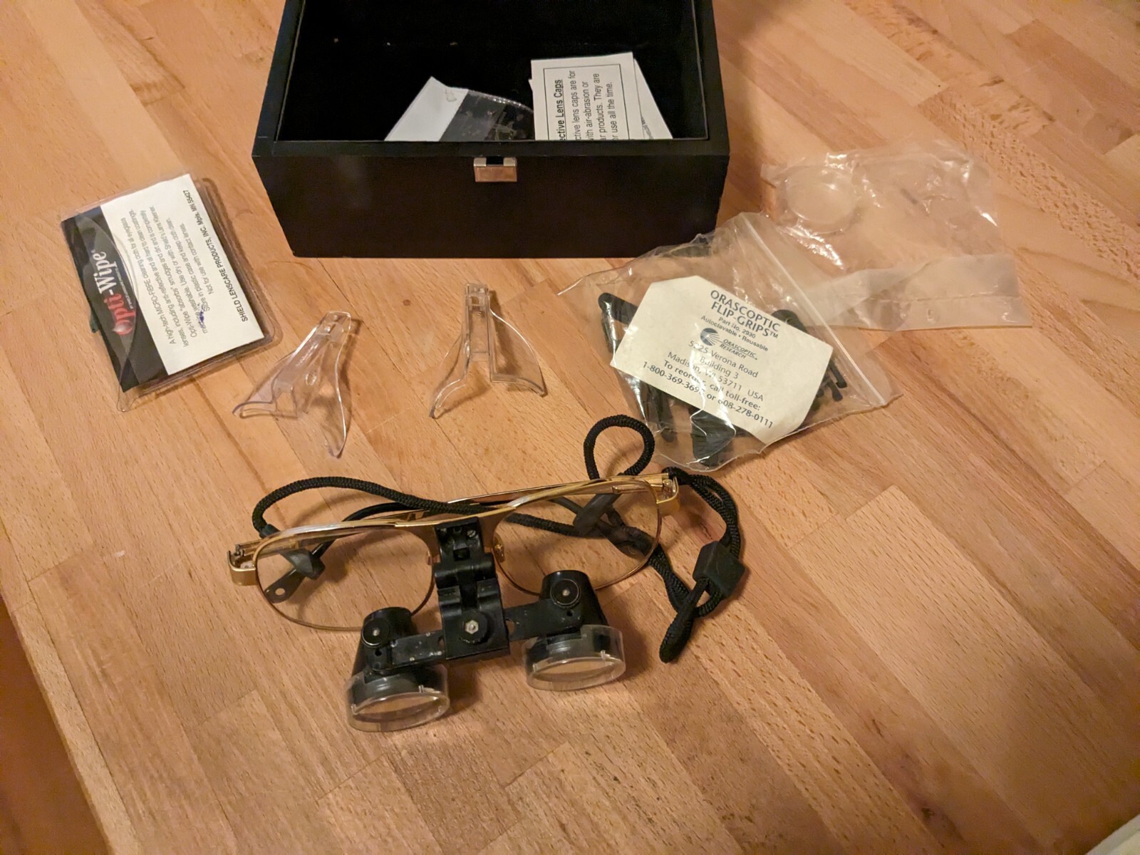 Vintage Orascoptic Dental Loupes 2.6R eBay