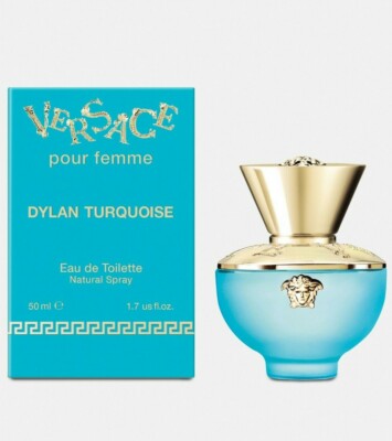 Versace Dylan Turquoise For Women 1.7oz/50ml Eau De Toilette Spray
