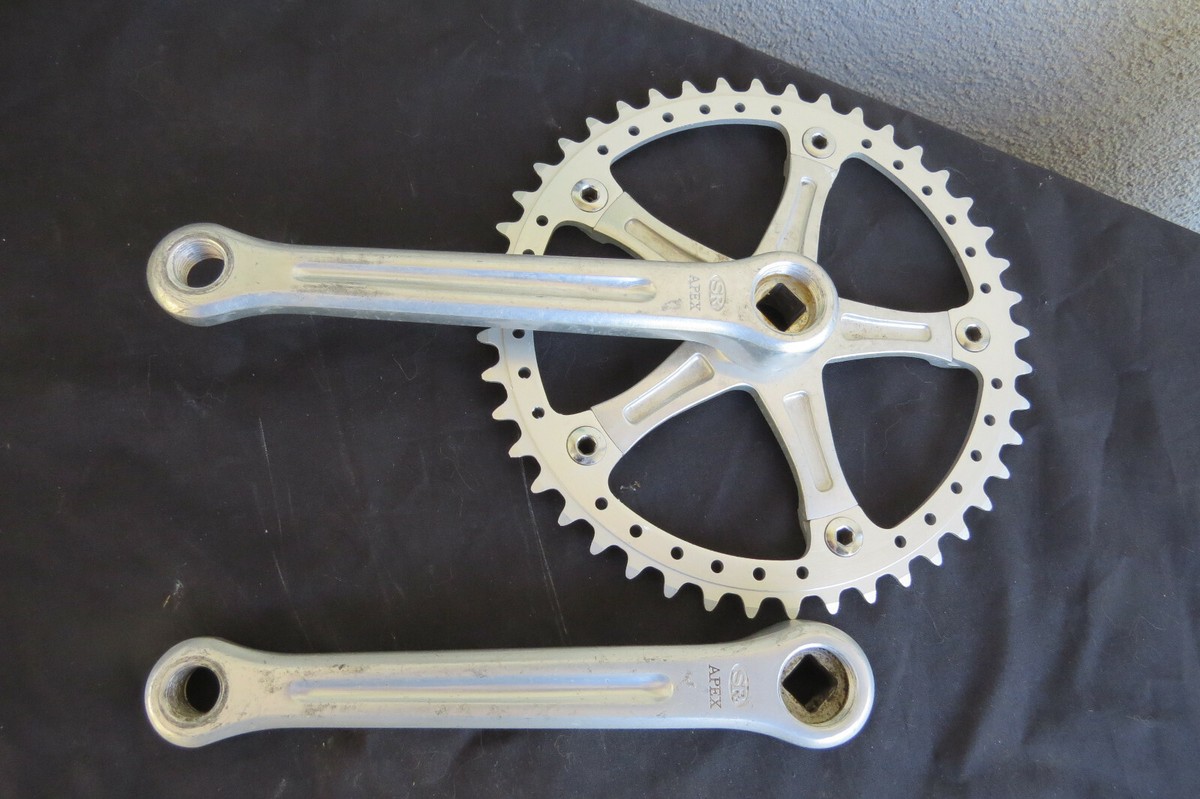 144 BCD SR and DRILLED SUGINO CHAINRING 45 T BMX RACING CRANK SET