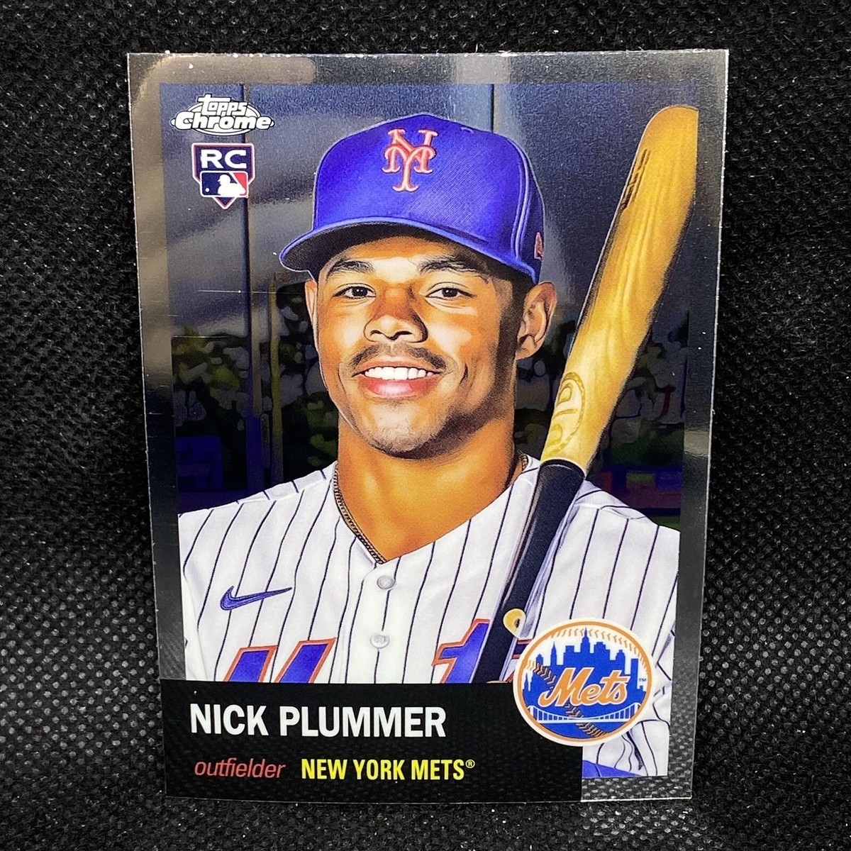 2022 Topps Chrome Platinum Anniversary Nick Plummer RC New York