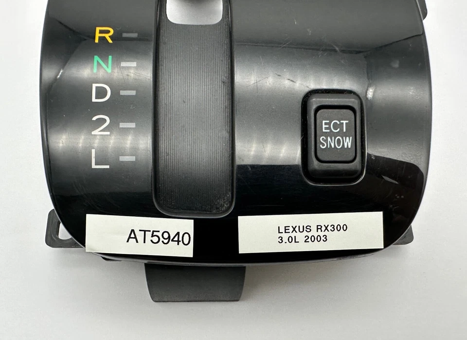 OEM 99-03 Lexus RX300 palanca de cambios de piso selector indicador bisel moldura Foto 3 de 4