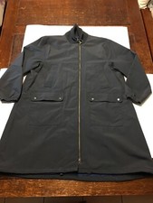 Barbour Navy Oversize Wilton Mac Trench Car Coat Size 10 Prototype Alexa BNWT