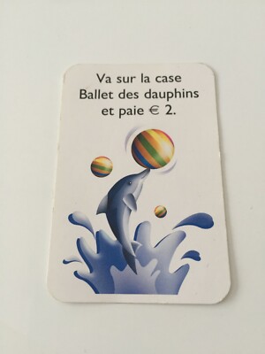 MONOPOLY JUNIOR AUF DEM KREISMARKT KARTE GEHT ZUM HAUS DELFINBALLETT